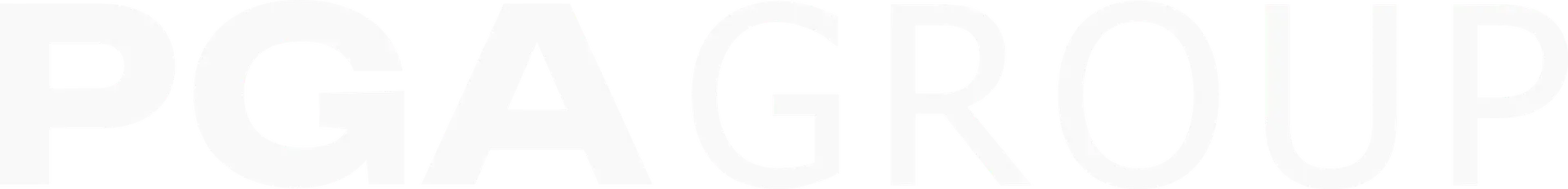 Fehér PGA Group logó.